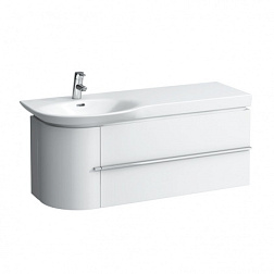 Модуль под раковину Case for palace 114х37,5х45 см, белая матовая, 2 ящика, 1 дверца, левостороннее открытие 4.0162.2.075.463.1 Laufen